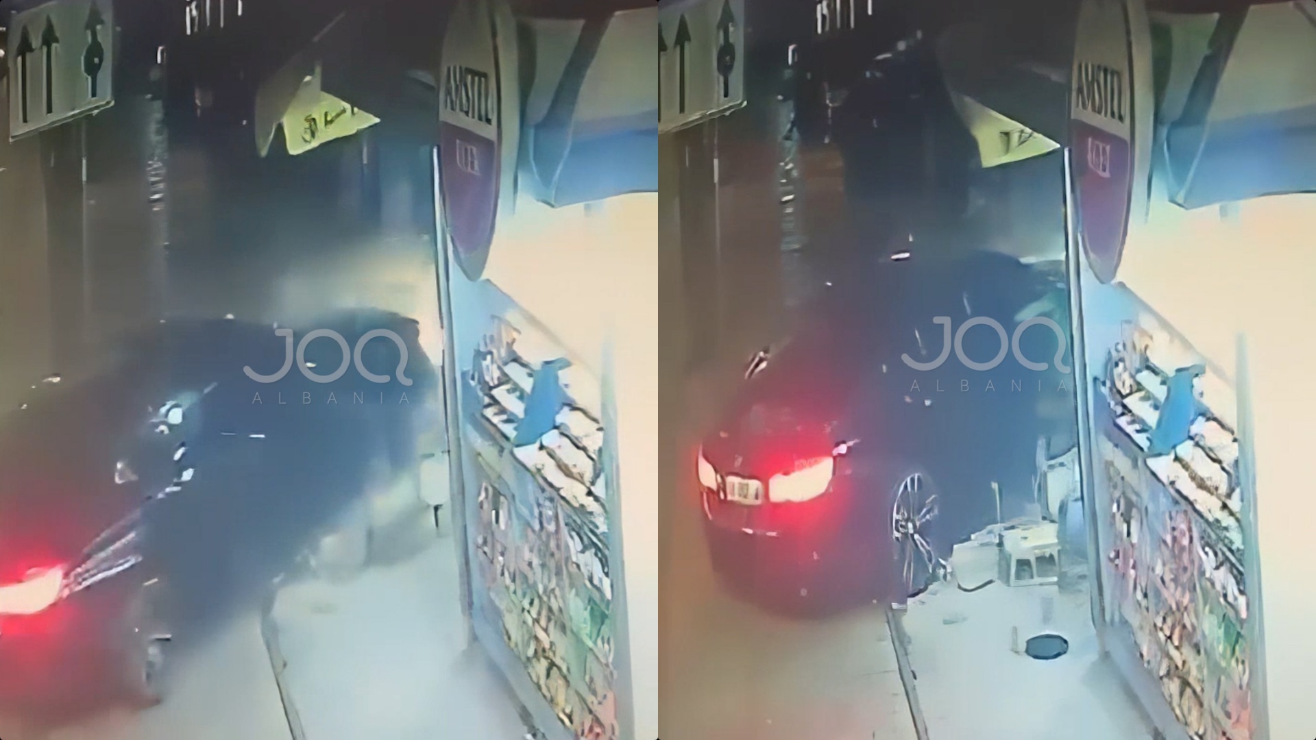 Shoferi i “BMW-së” merr përpara avllinë dhe largohet i qetë