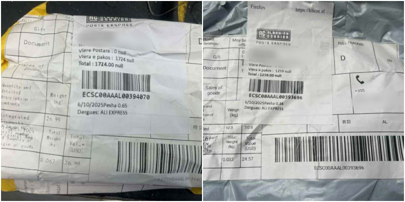 Qytetarët ankohen: Porositim online me 5 dollarë, paguajmë 17 mijë lekë doganë