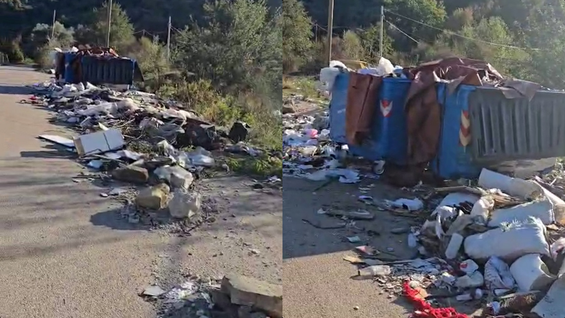 Mbeturinat pushtojnë kodrat e kryeqytetit, qytetari: Shqipëria PLERISTIKE