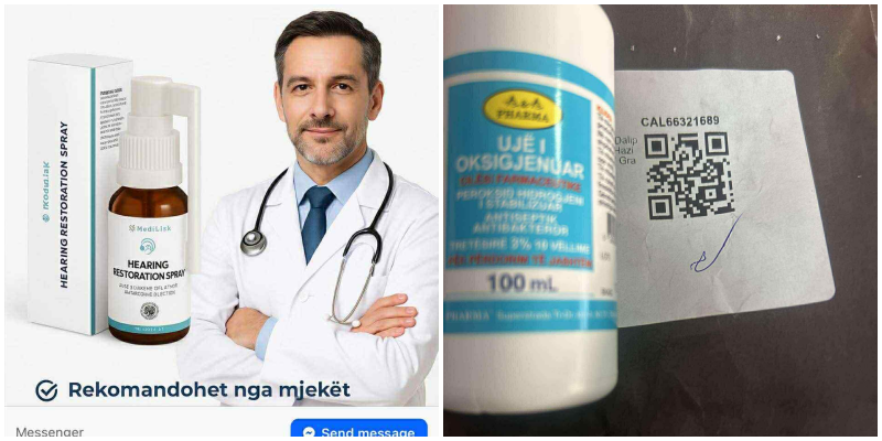 Porositi online ilaç për dëgjimin, të moshuarit i dërgojnë me postë ujë të oksigjenuar