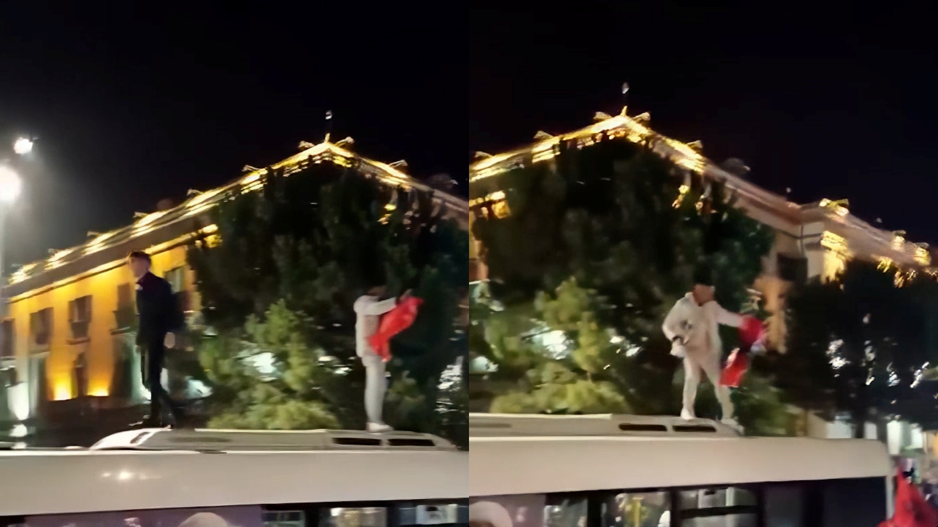 Të rinjtë në Tiranë që rrezikuan jetën për të festuar fitoren