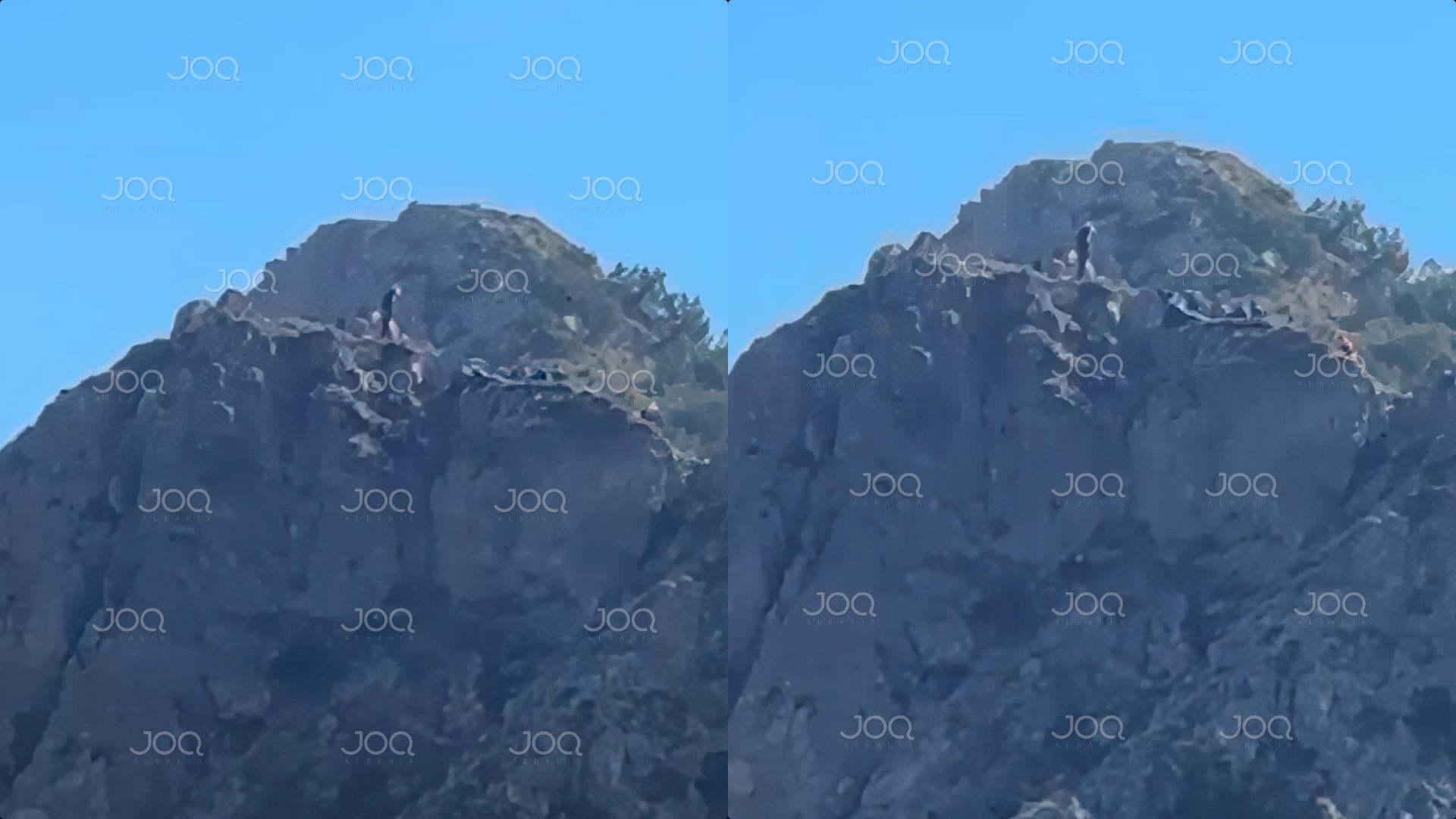 Turistja rrëshqet në humnerë gjatë ngjitjes në mal