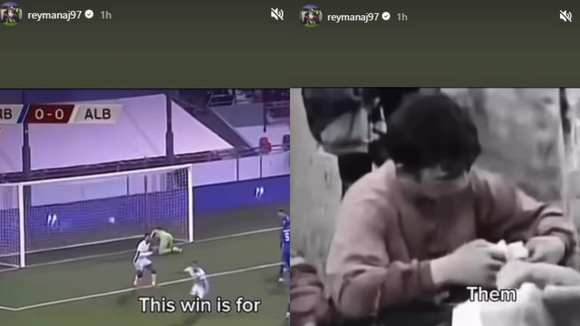 Shënoi golin historik me Serbinë, Manaj: Kjo fitore është për ta