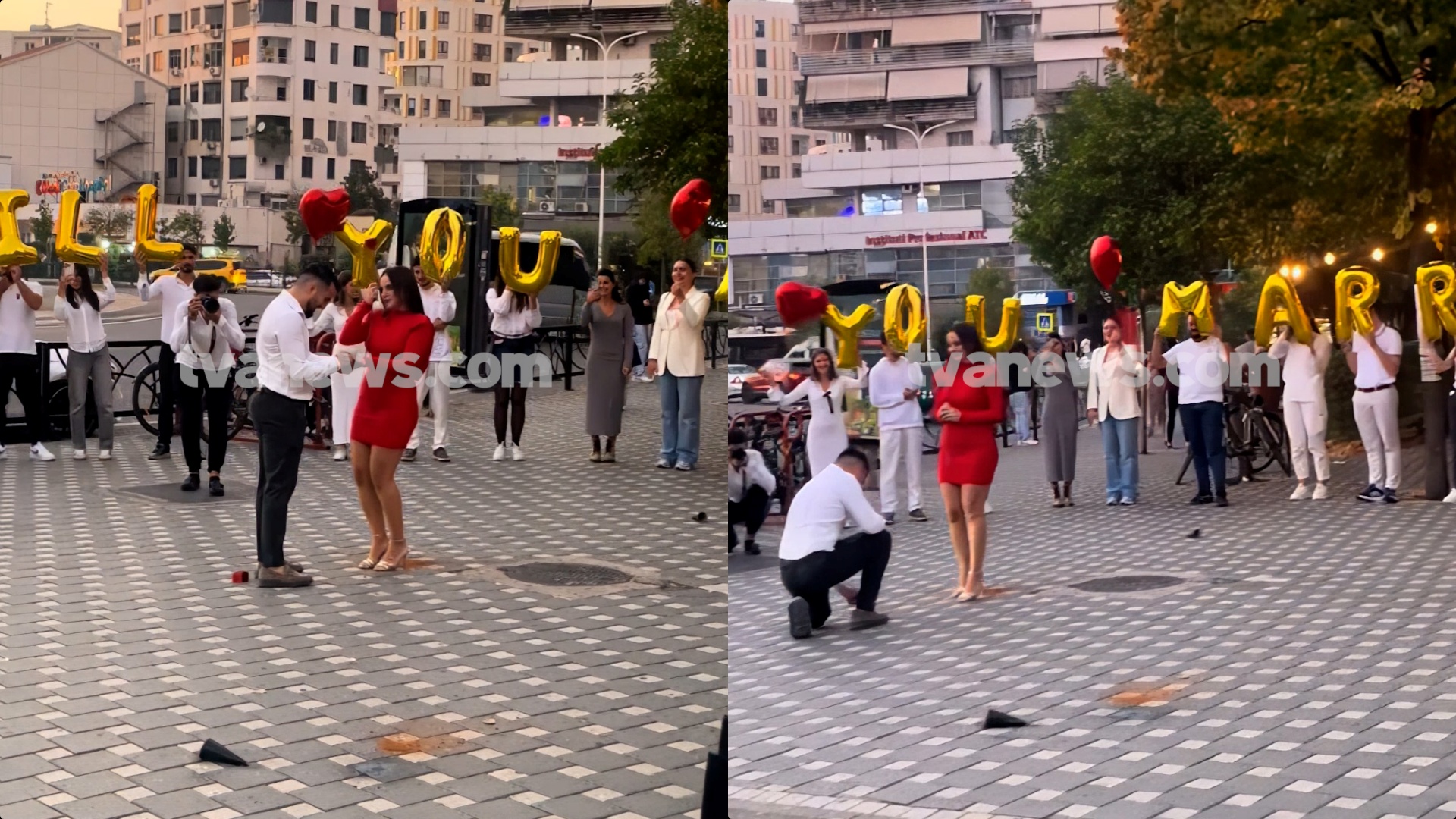 Ajo tha PO! Ky është propozimi më i veçantë në qytet