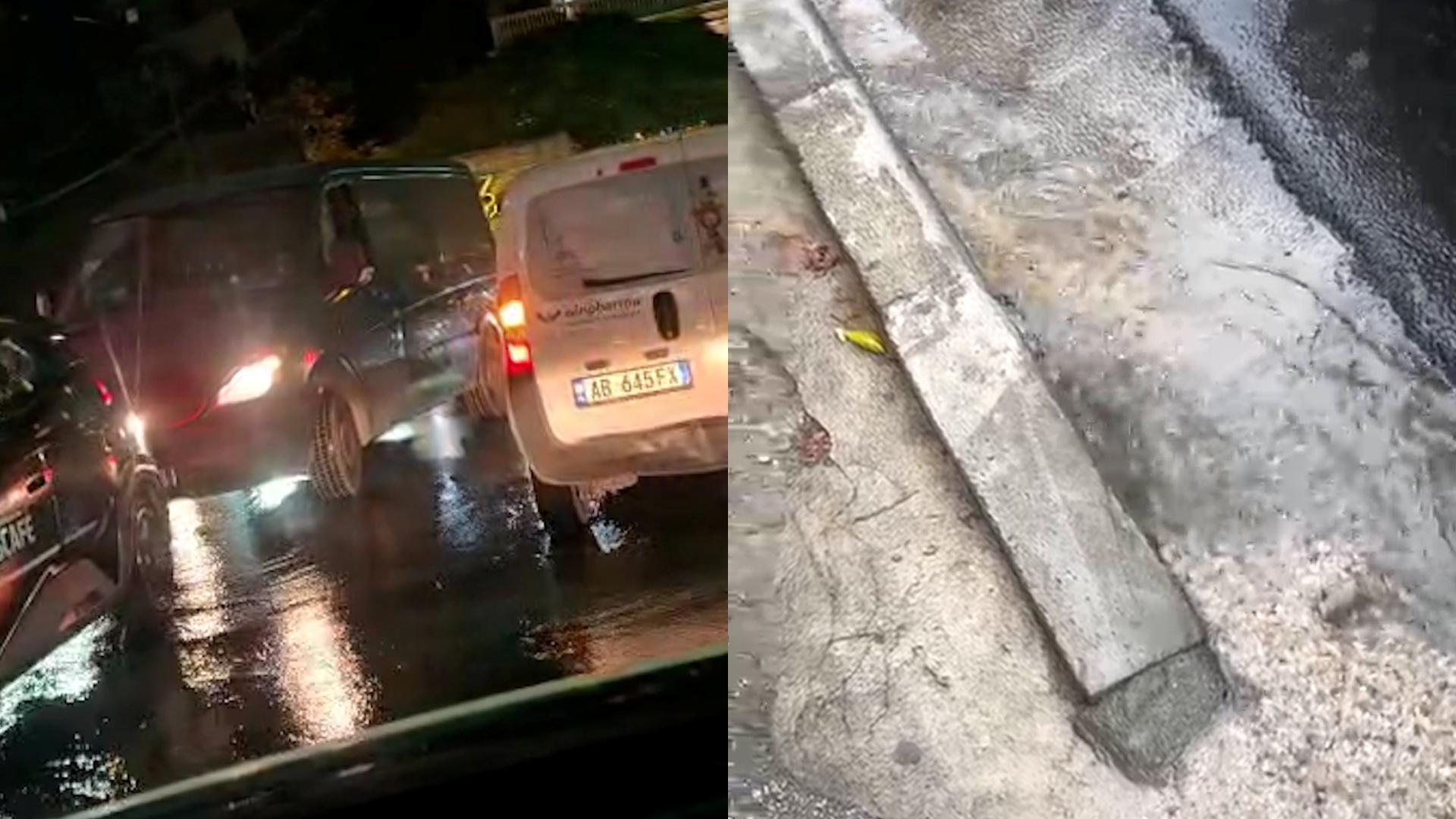 U shtrua para një muaji, rruga në Fresk “mbulohet” nga uji