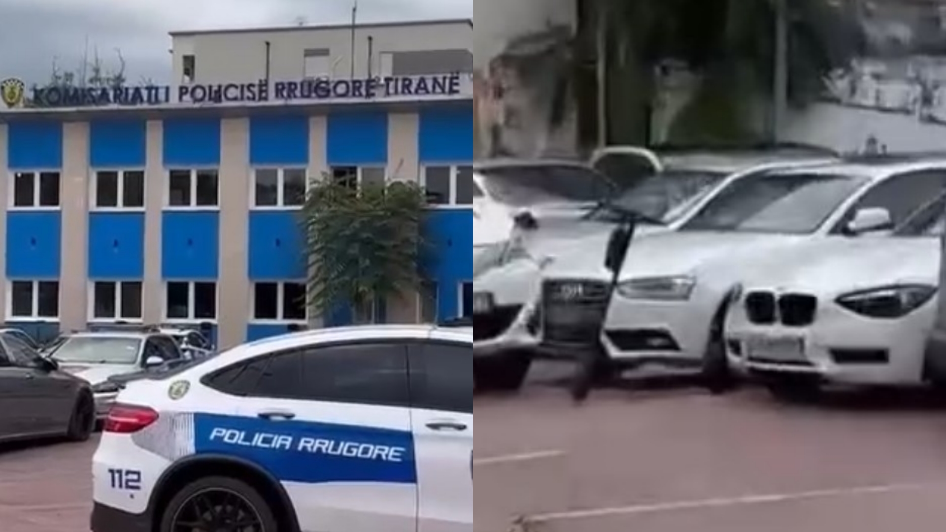 Policia rrugore sfidon Koçiun, shkojnë në punë me skuter