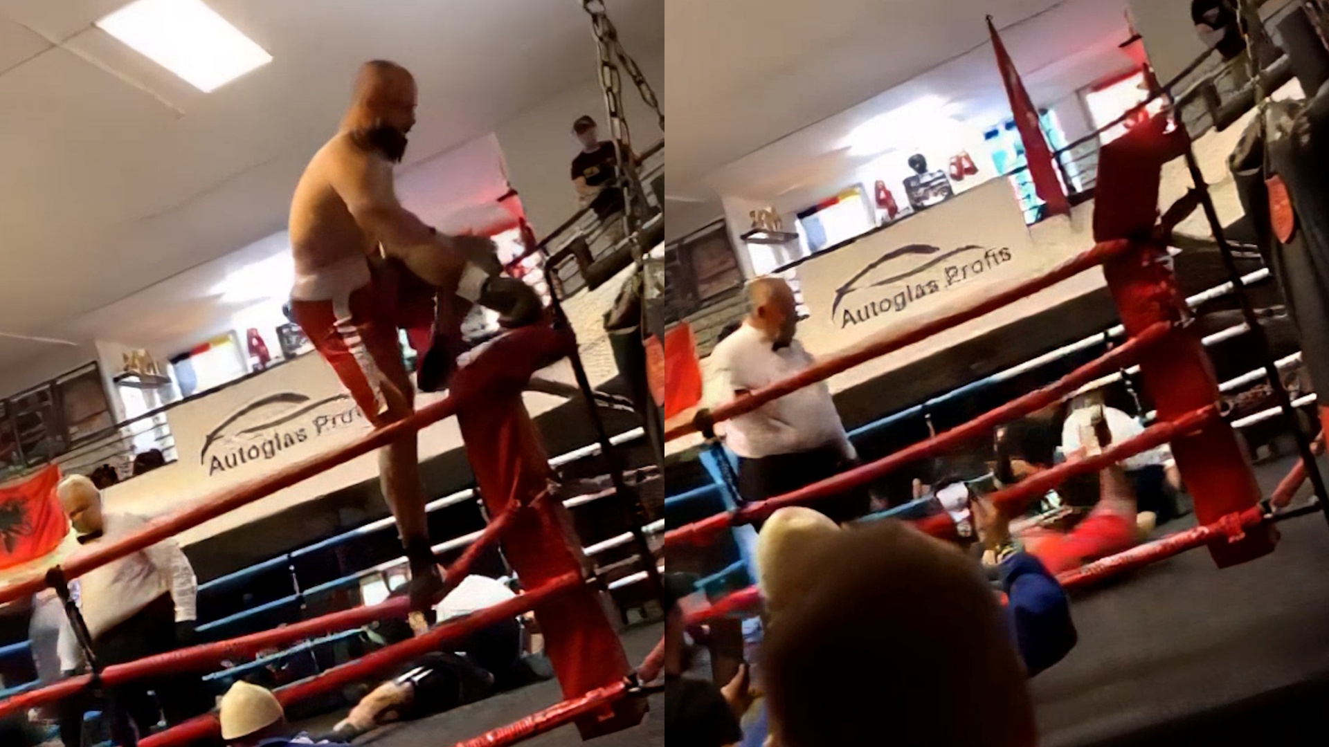 Po festonte fitoren, boksierit i dështon rafishata