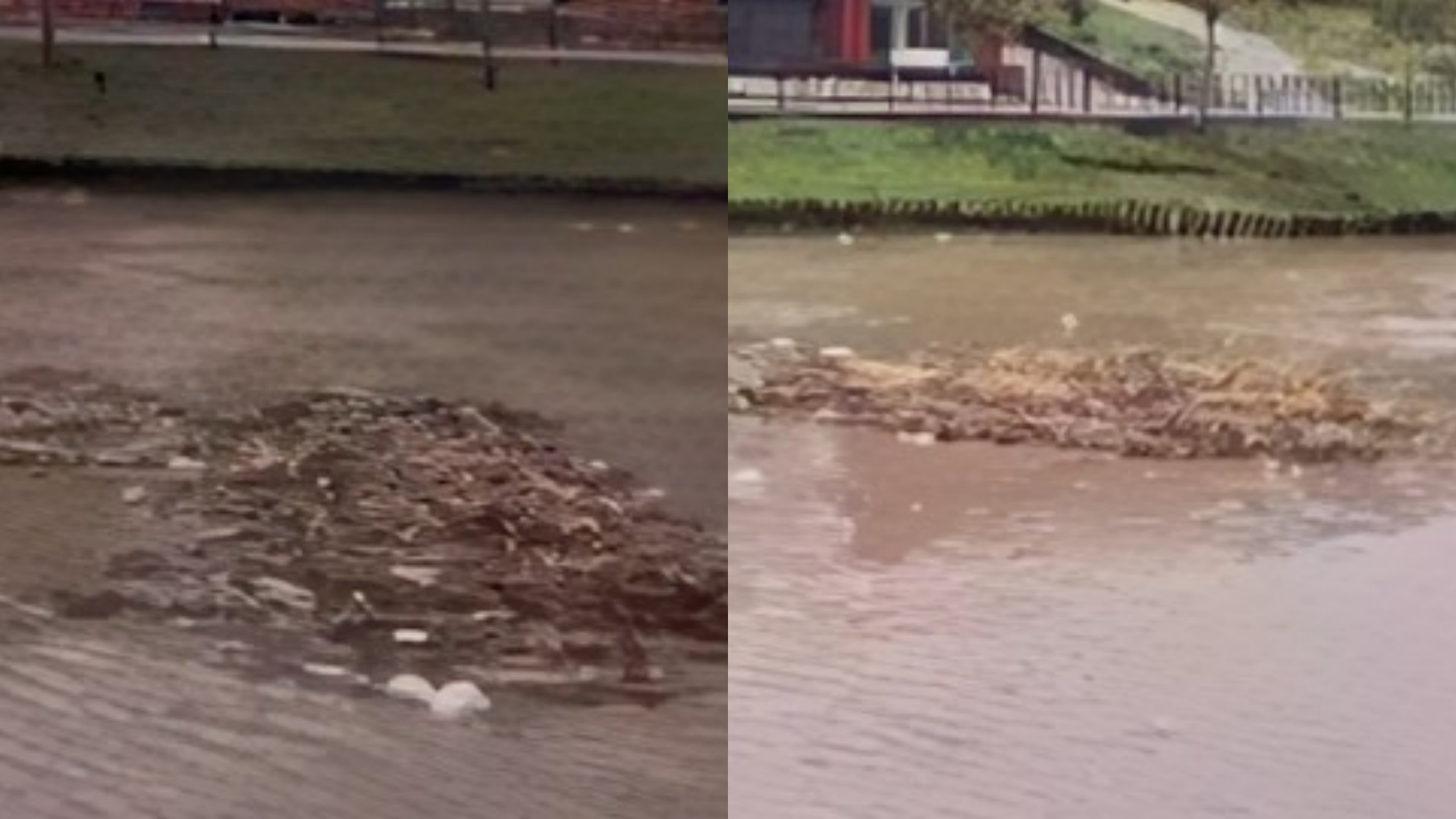 Reshjet e dendura nxjerrin zbuluar ndotjen e lumit Drin