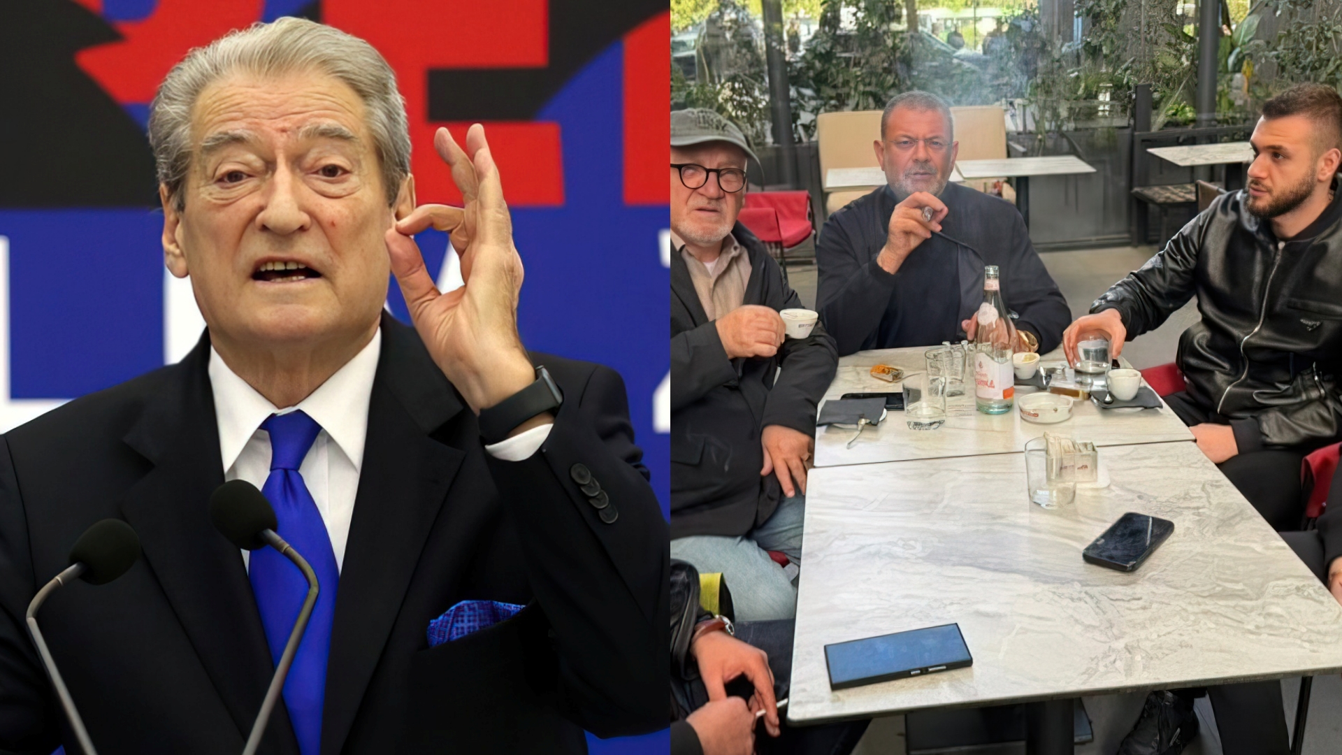 Berisha “paralajmëron arratisjen” e Tom Doshit, kreu i PSD i kthehet me një puro dhe kafe në zemër të Tiranës