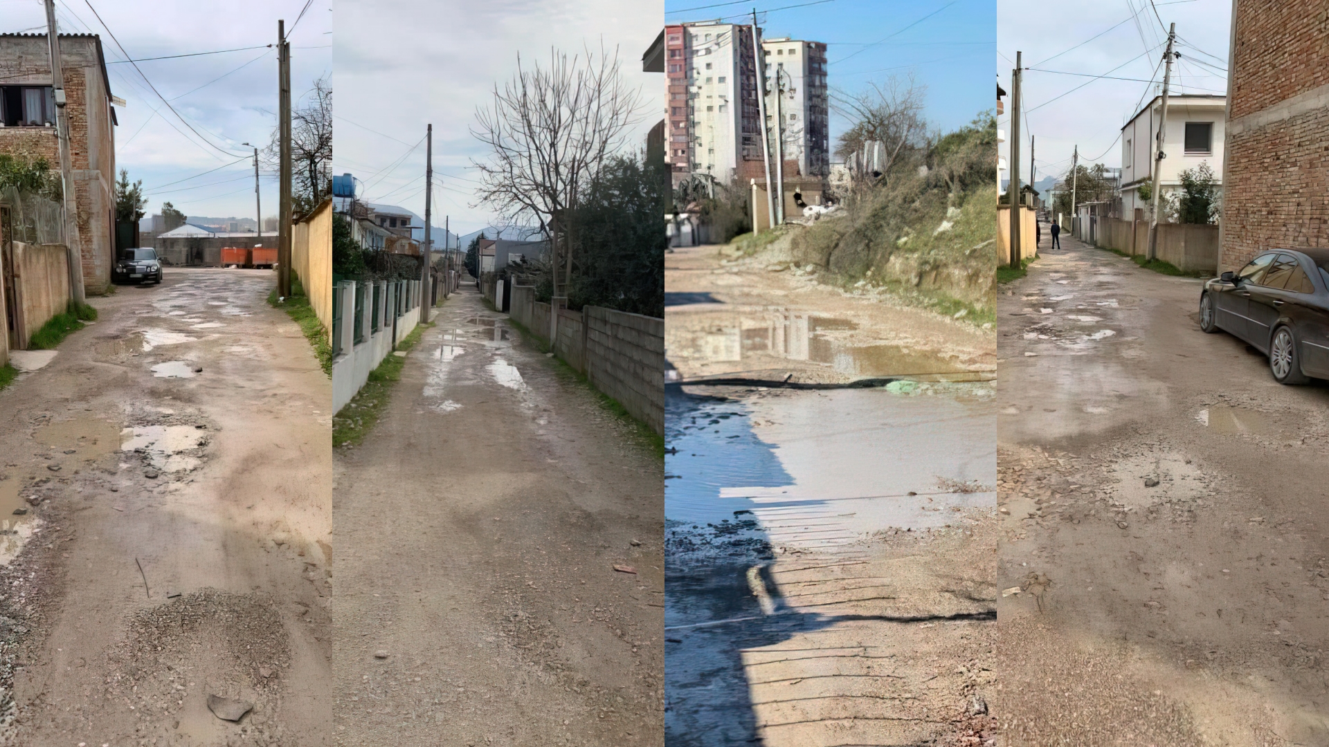 Rrugëve të Laprakës iu ka rënë bomba, banorët kërkojnë ndërhyrje