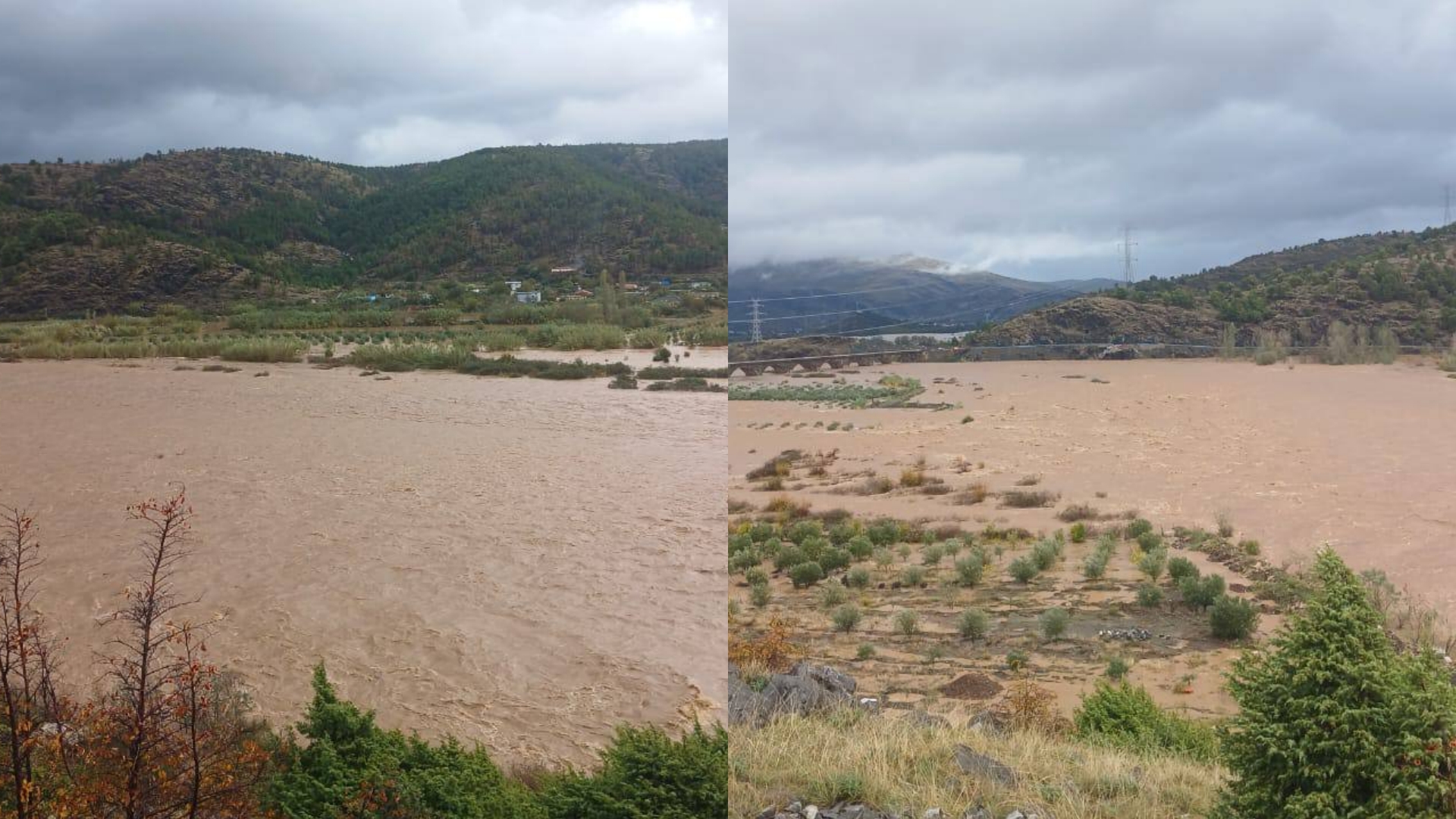 Lumi Gjadër përmbyt tokat dhe rrezikon banorët, institucionet heshtin