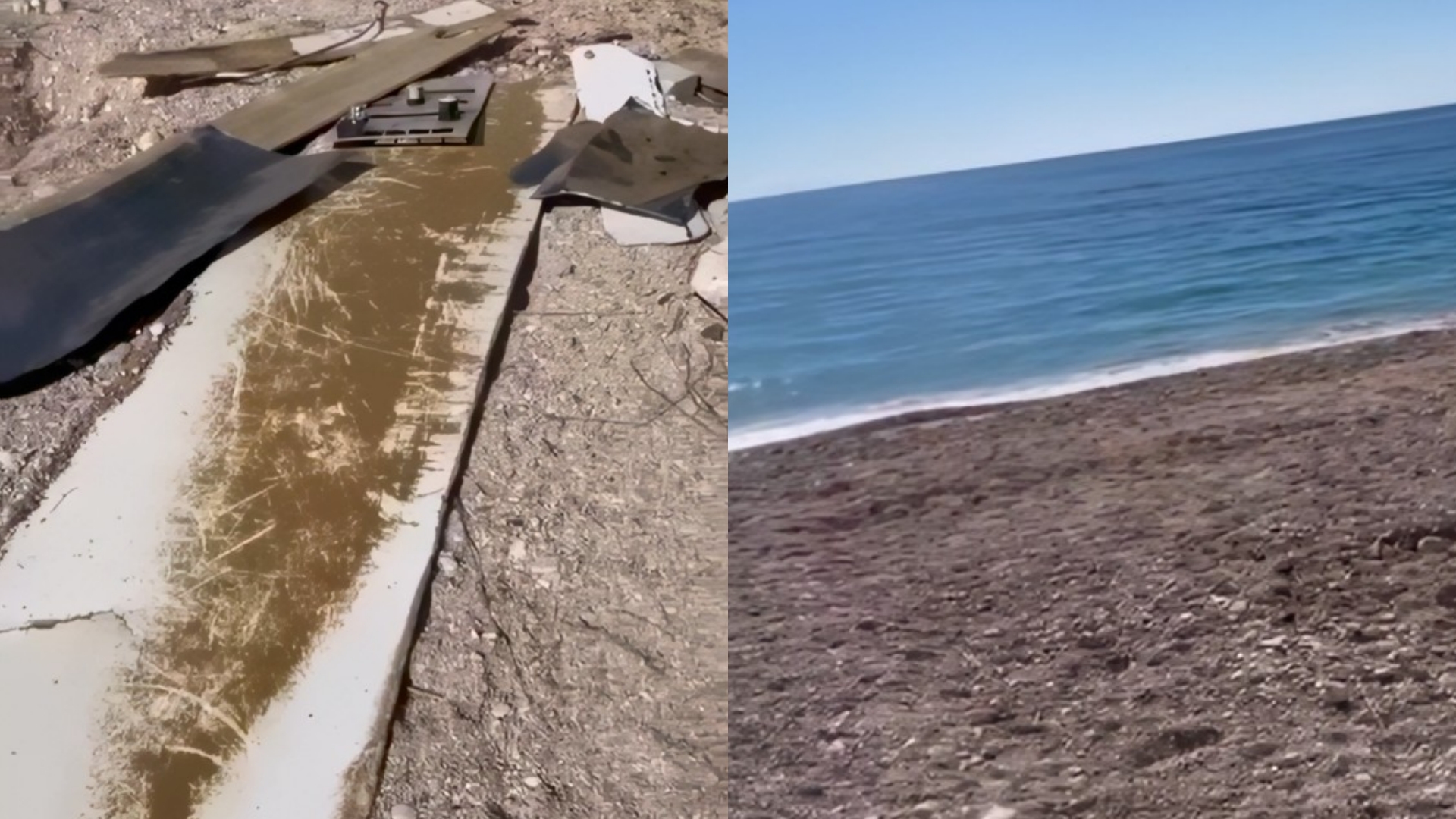 Mbeturinat e Beach Bareve në Potam “mbysin” detin