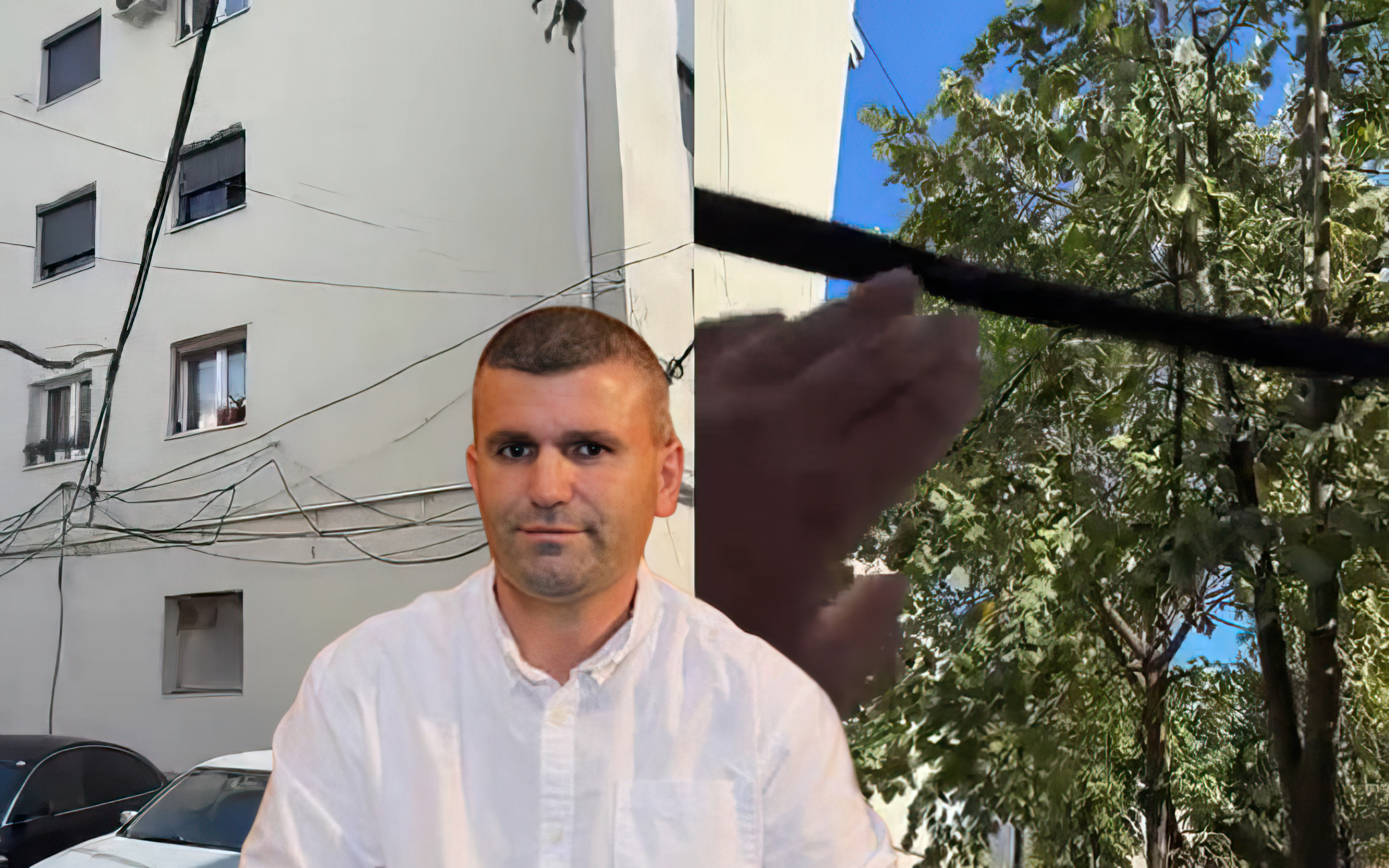 Kabllot e varura rrezik për kuksianët e lagjes nr.2,  bashkia asnjë masë