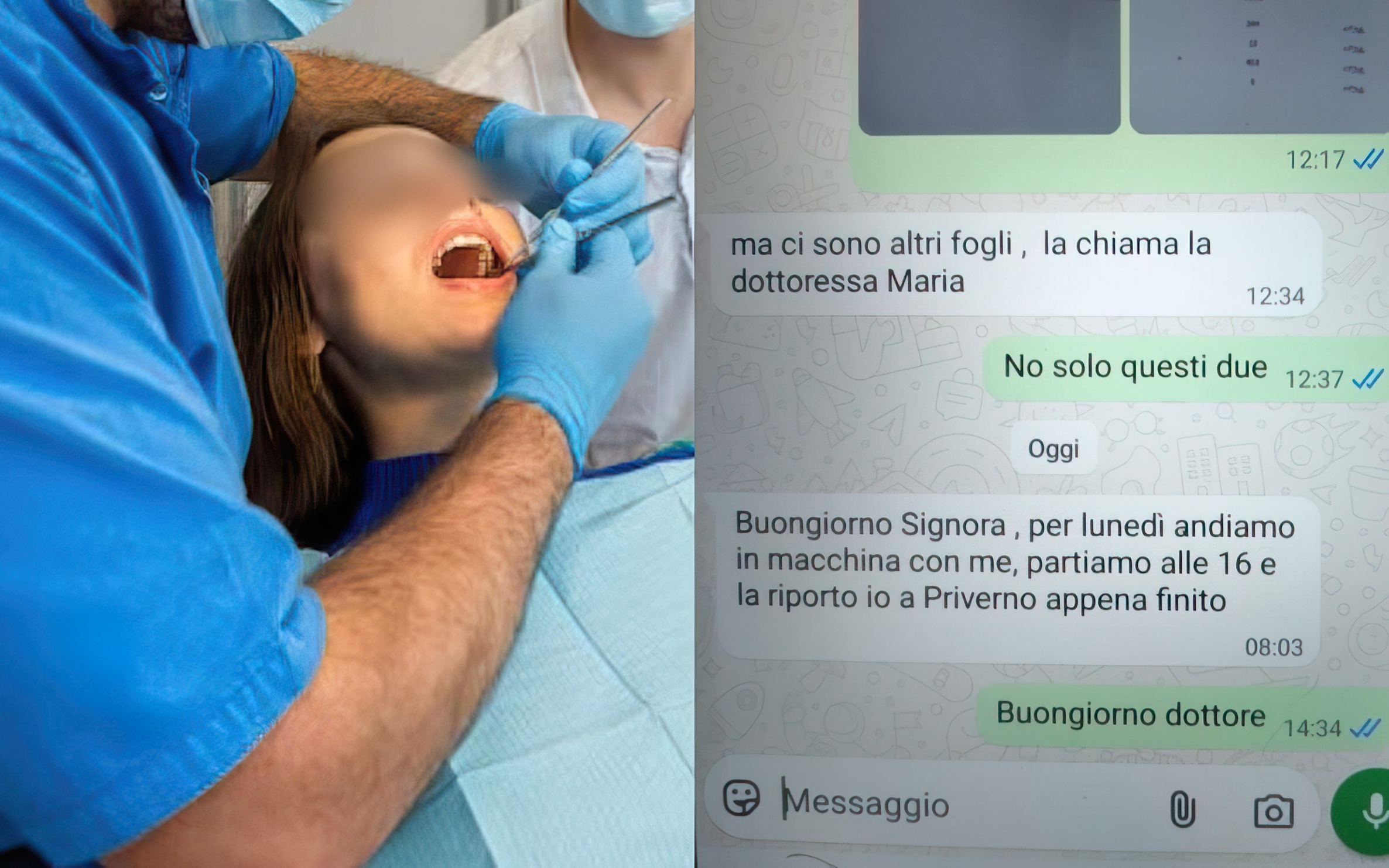 Denoncon shqiptari nga Italia  Pa i dhënë shkak  dentisti italian flirton me mesazhe me gruan time
