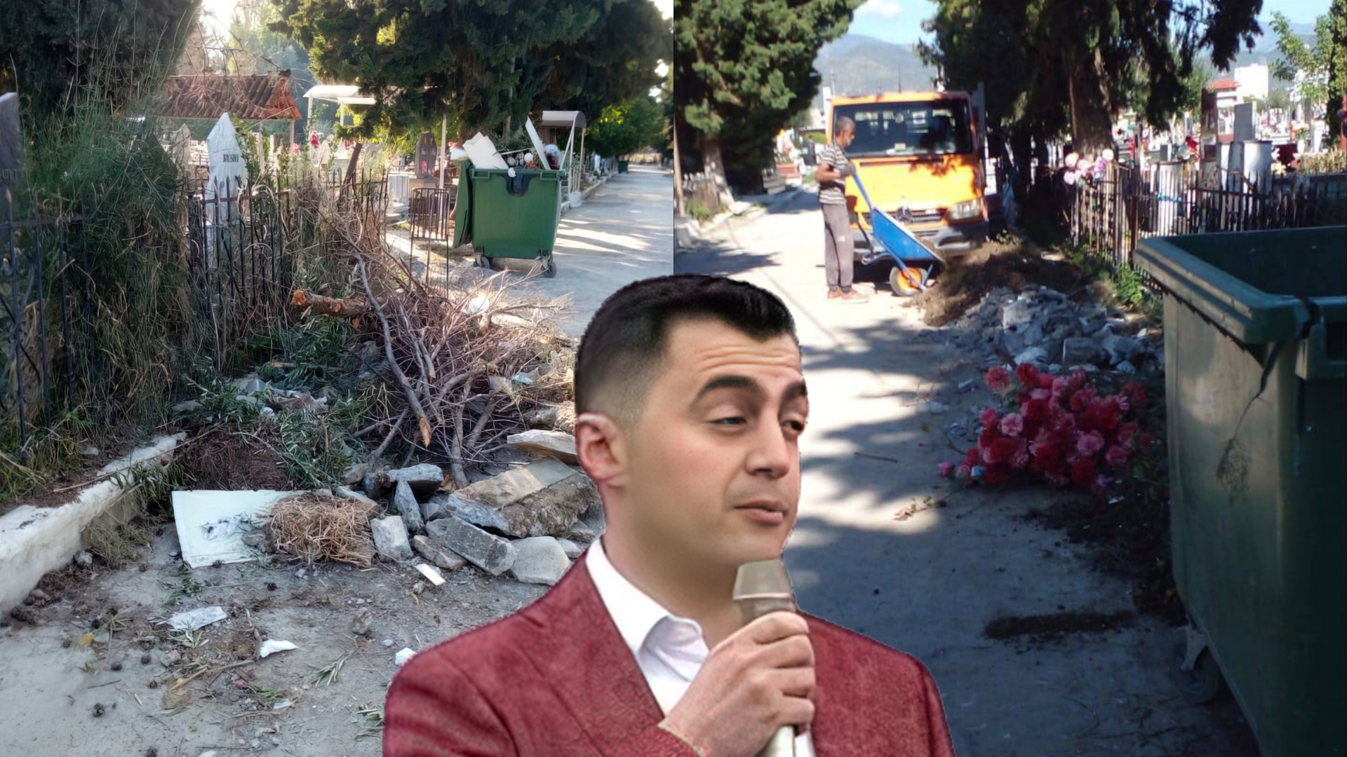 Varrezat në Elbasan bëhen çorapë, bashkia s’kujtohet për to