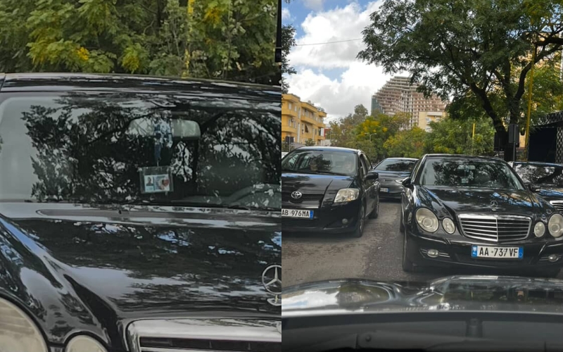 Turisti habitet në Tiranë: Nuk ka rregulla për ty nëse ke një distinktiv policie