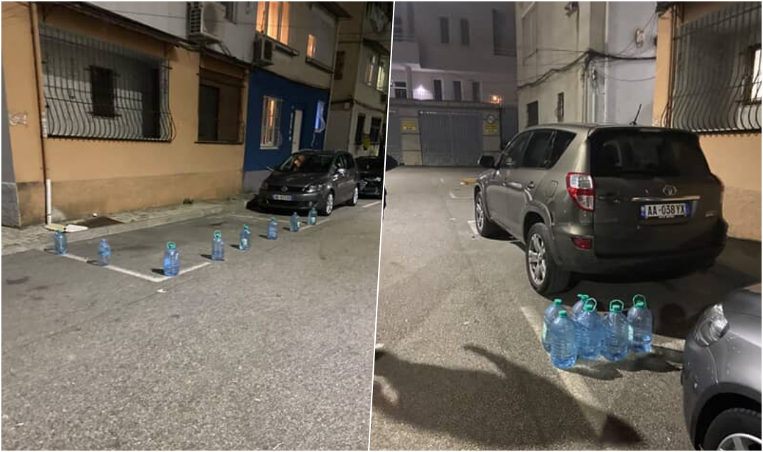 S’kanë të ndalur zaptimet e hapësirave publike me bidonë, studenti: Po na detyrojnë të parkojmë me pagesë!