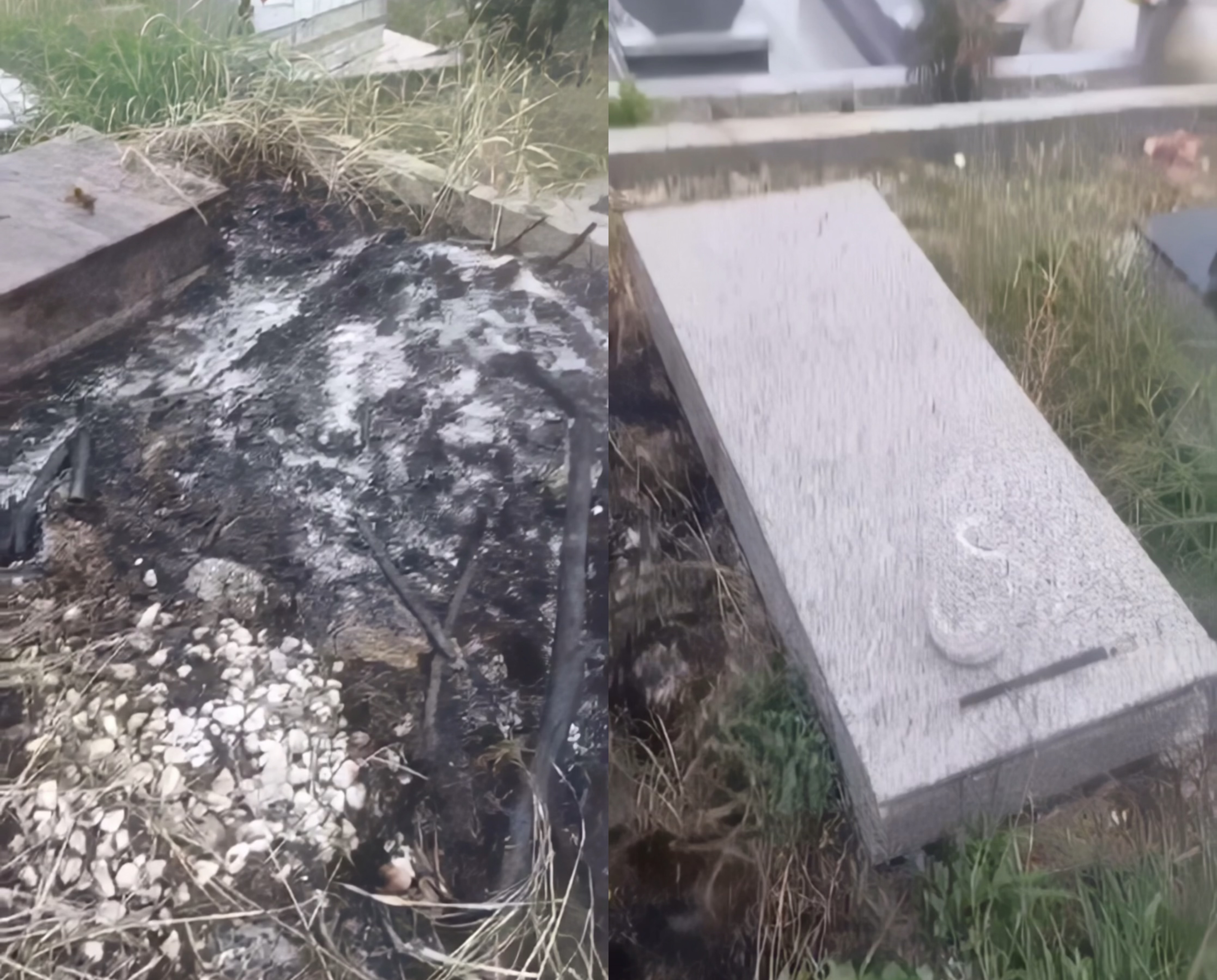 Akt vandal në Fier! U vihet flaka varrezave të qytetit, thyhen edhe qivuret