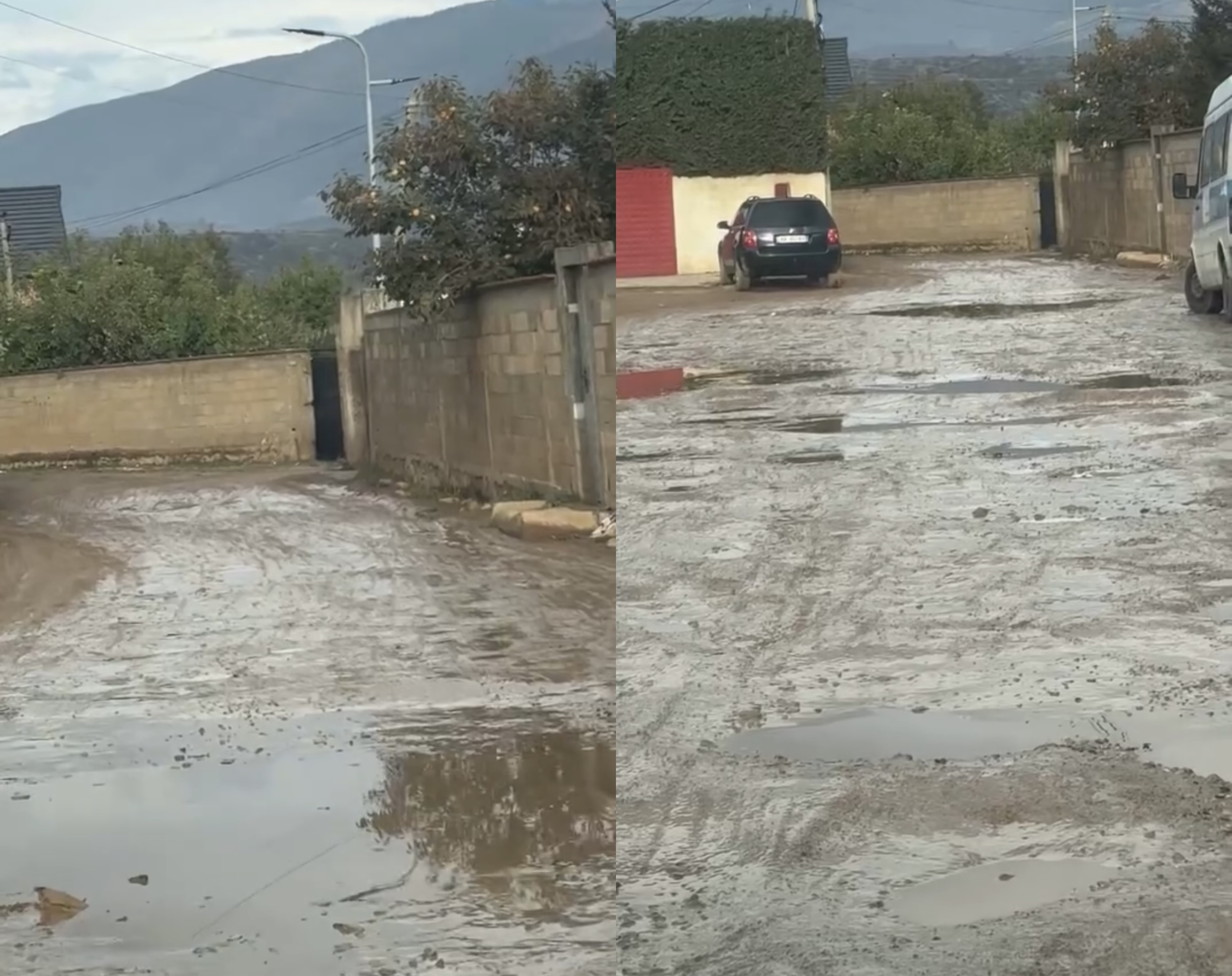 Rruga e “Lagjes së Re” në Kukës katastrofë, banorët: Vetëm makinat off-road mund të kalojnë