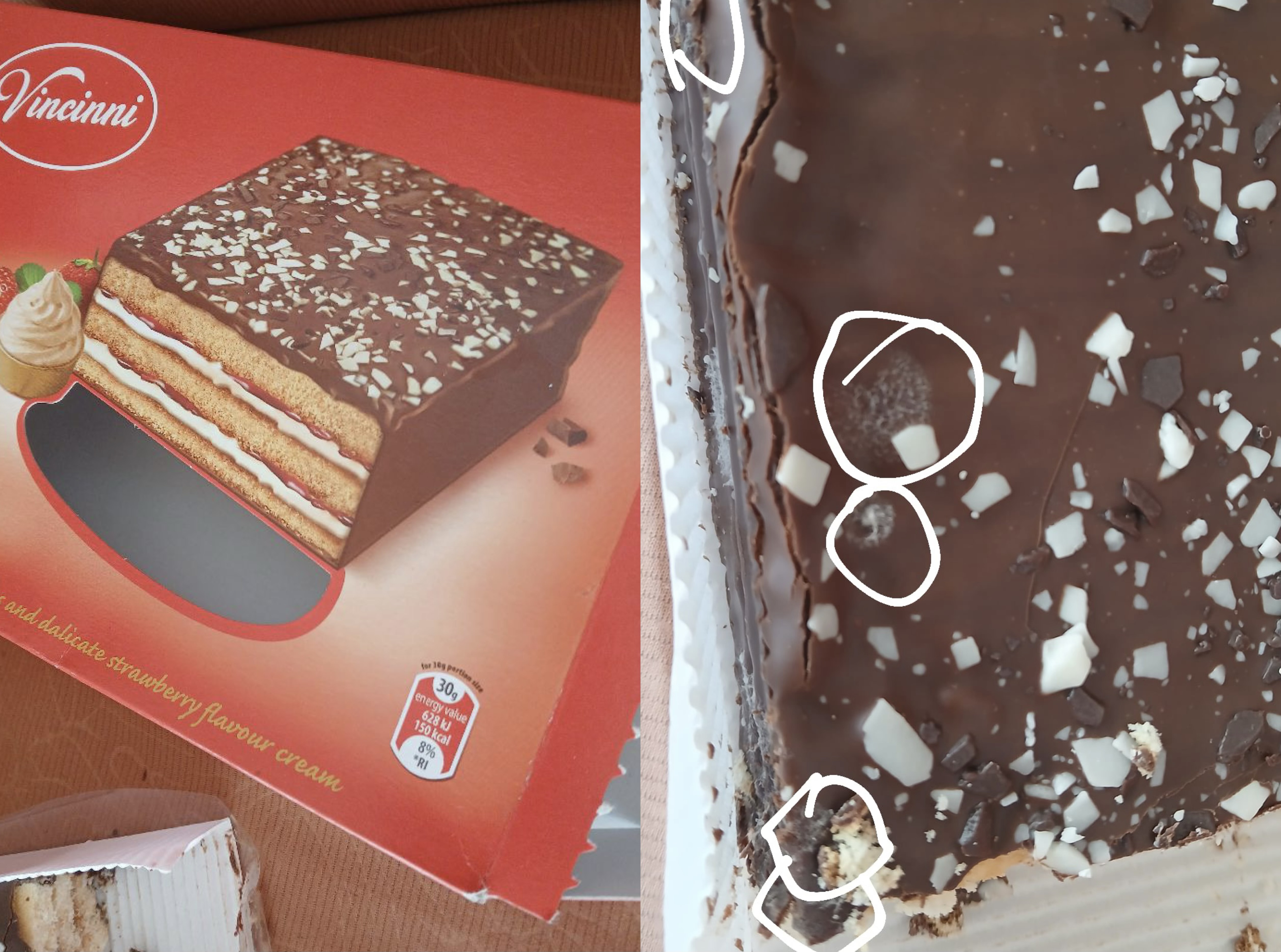 Torta e sapo blerë del me myk, qytetarja: Unë e hodha, por kini kujdes!