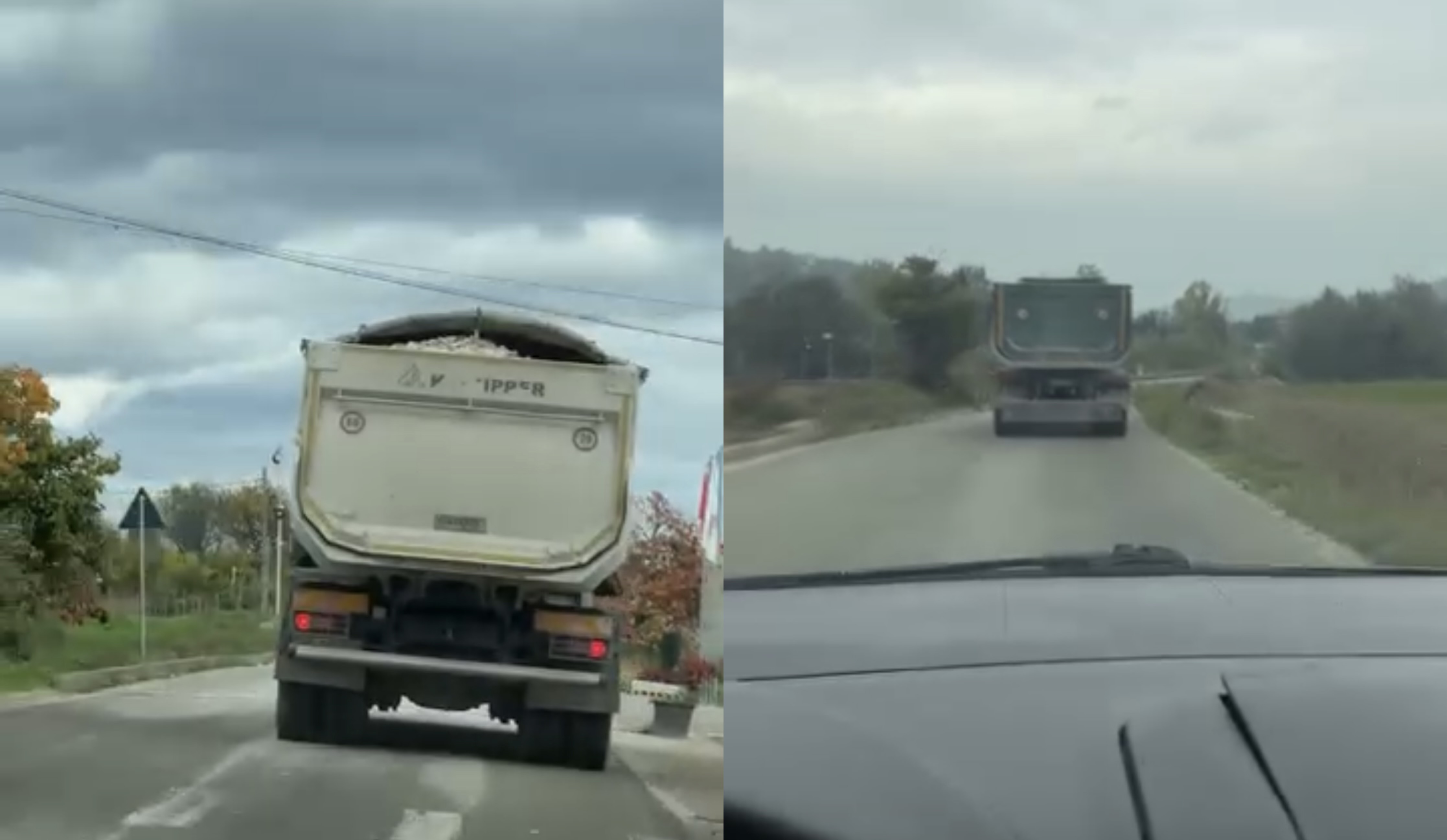 Rruga e Pezës po shkatërrohet nga kamionët e tonazhit të rëndë, institucionet heshtin