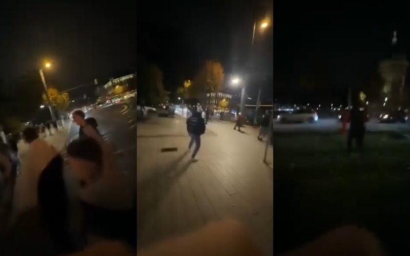 Serbët përplasen me shqiptarët dhe fshihen në banjot e lokaleve