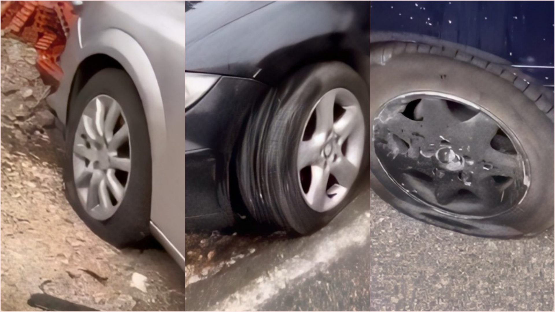 Kush po i çan gomat e makinave në Yzberisht?