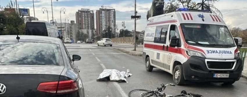 Arrestohet shoferi që goditi për vdekje biçiklistin 78-vjeçar në Shkup