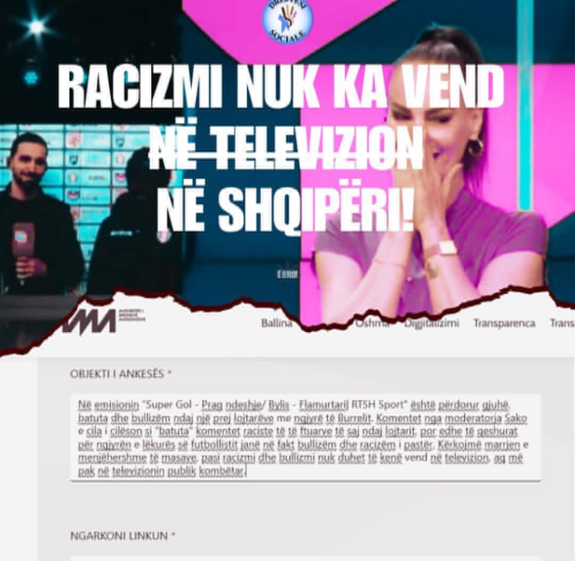 Racizmi në ekran: AMA gjobit RTSH-në me 100,000 lekë