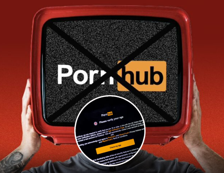 Pornhub humbet 77% të vizitorëve nga Britania, përdoruesit “avullojnë” pas futjes së verifikimit të moshës