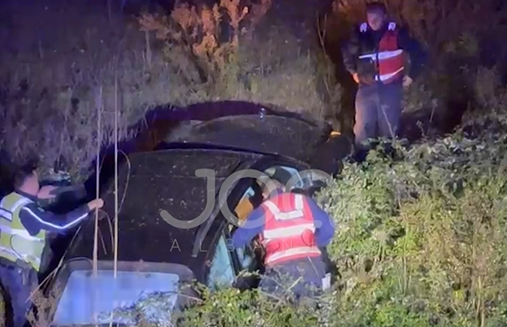 Makina përfundoi në kanal, dalin pamjet nga aksidenti me 5 të plagosur në Novoselë