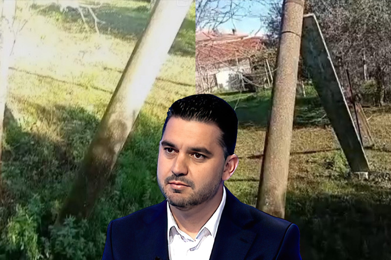 Kavajë/ Shtylla e amortizuar e fshatit Bago rrezikon banorët