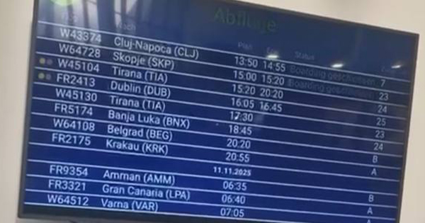 WizzAir lë në pritje pasagjerët  shtyn oraret sipas qefit