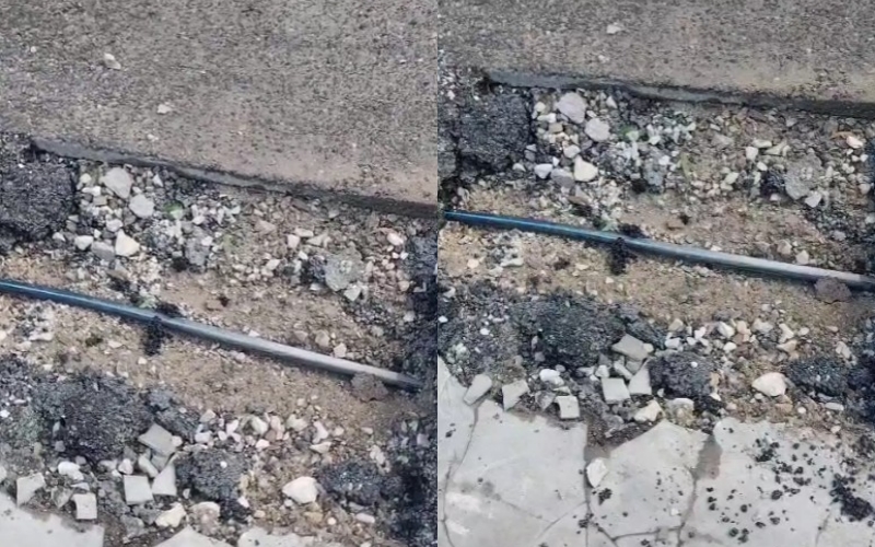 Banorja e Yzberishtit: Pa ujë prej 4 ditësh, pas dëmtimit të tubacionit nga punimet në rrugë