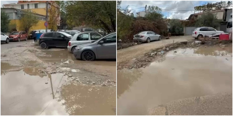 Në Don Boskon ku metri katror kushton mbi 1600 €, rrugët kalohen me varka