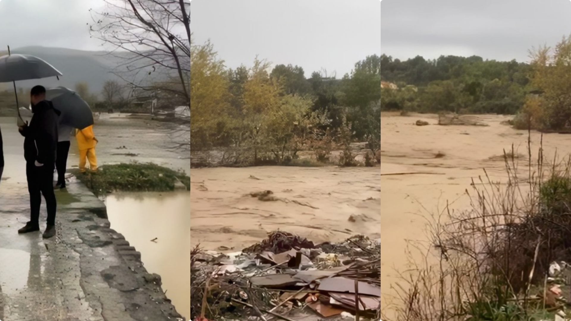 Lumi Drojë del nga shtrati  bllokohen banorët e Gjormit