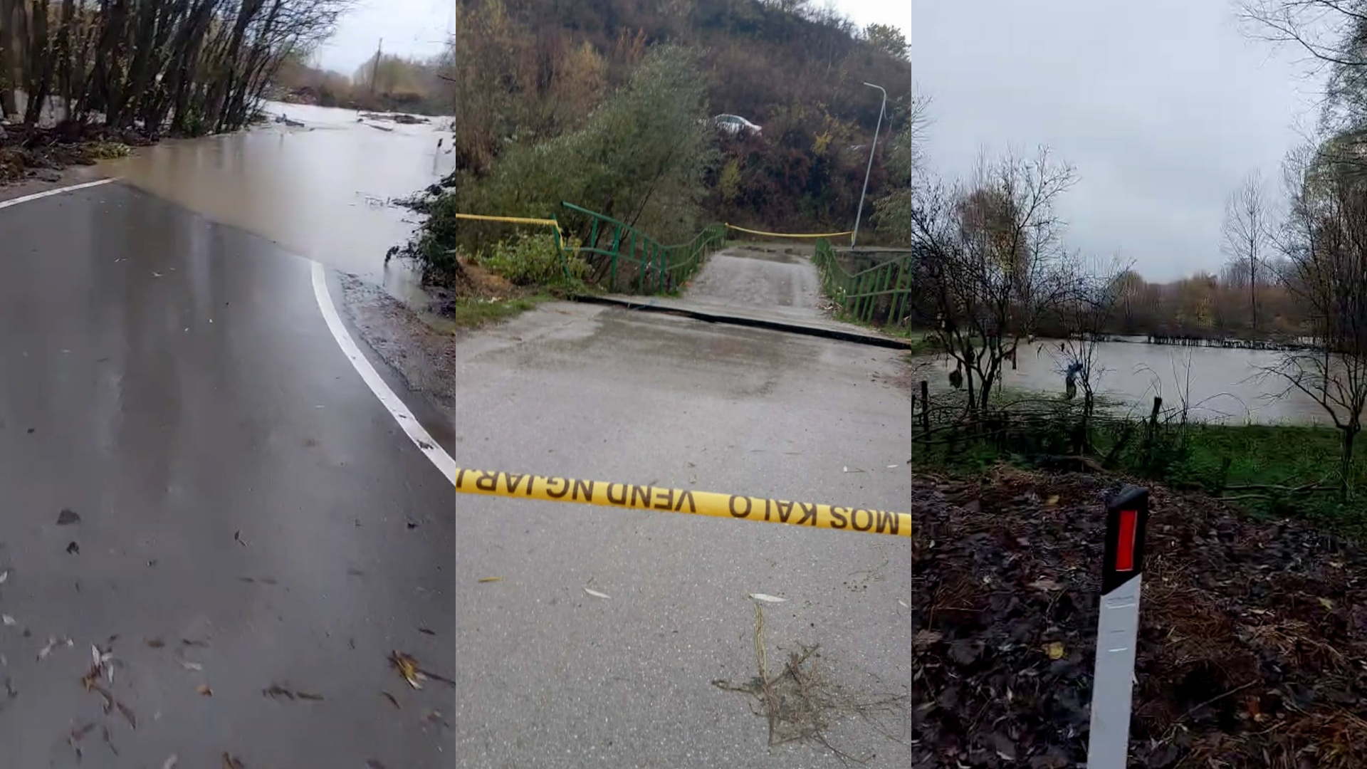 Lumi bllokon rrugët dhe shemb urat në Devoll, kërkohet ndërhyrje