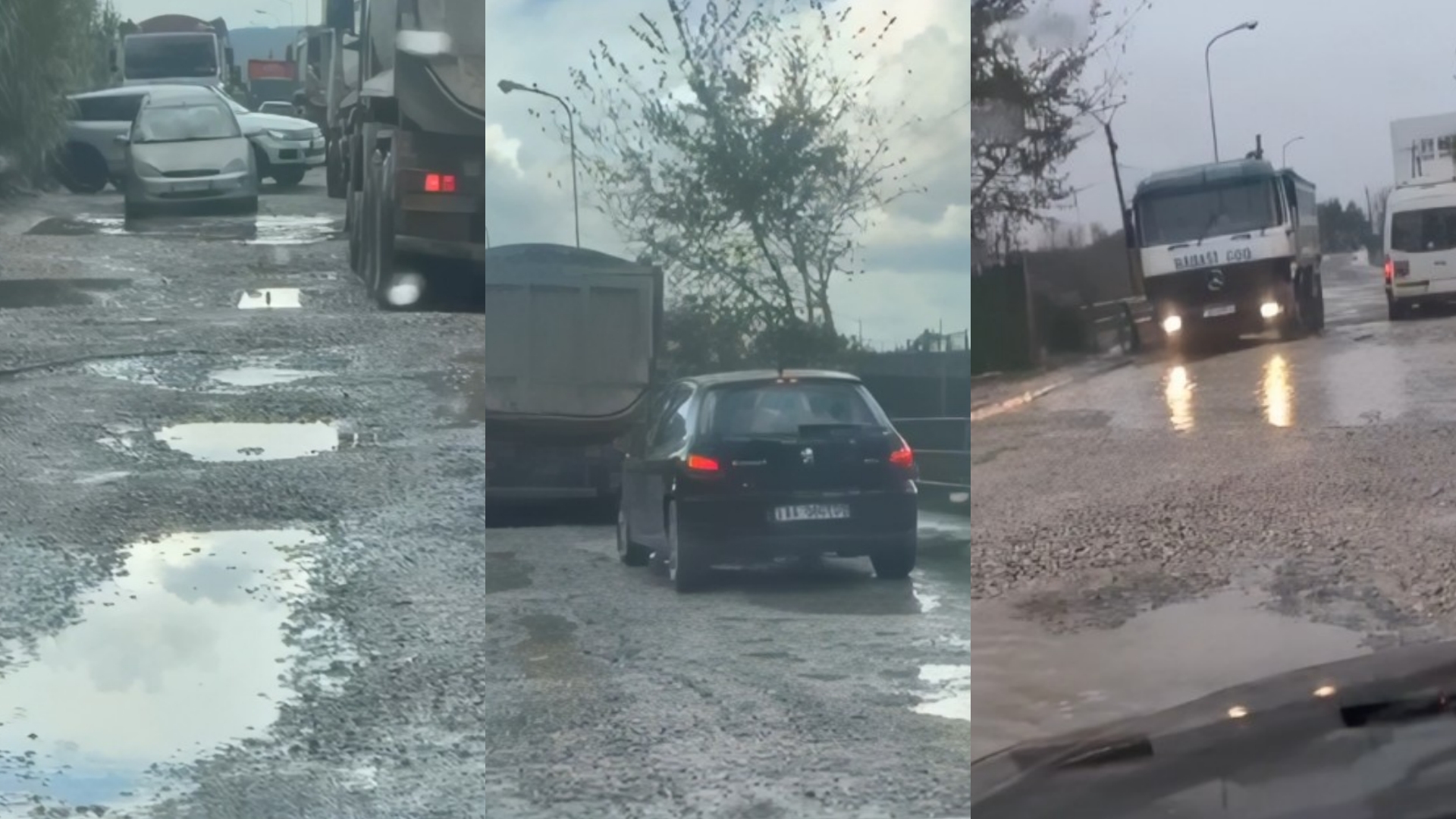 Rruga në Luz të Fushë-Krujës është ‘bombarduar’, kërkohet ndërhyrje