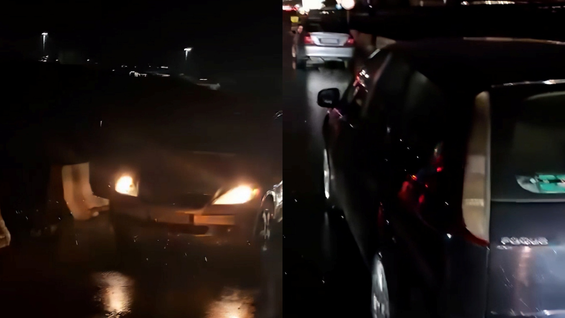 Kujdes në Kashar, një gropë po çan gomat e makinave