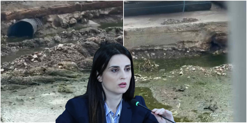 “Turizëm mbi fekale”/ Vollga mbulohet nga ujërat e zeza, punimet të pezulluara prej muajsh