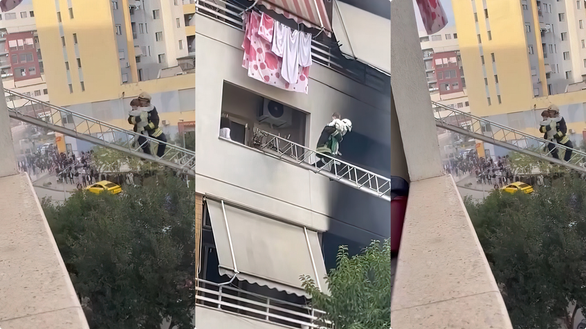 Zjarrfikësit heronjtë e ditës  Shpëtojnë nga flakët fëmijët e mitur