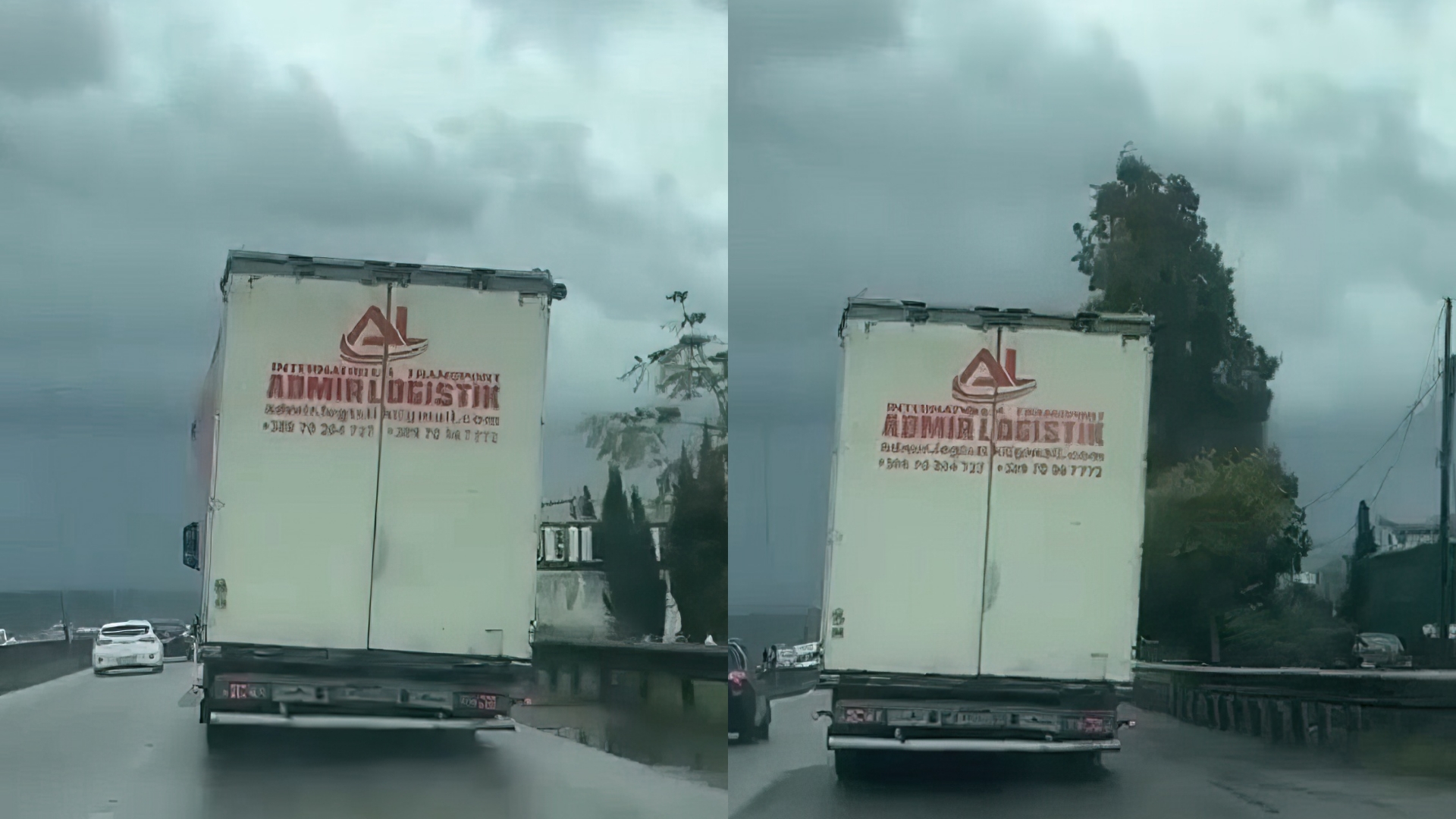 Kamionin e merr ana tek ecën  rrezikon qytetarët