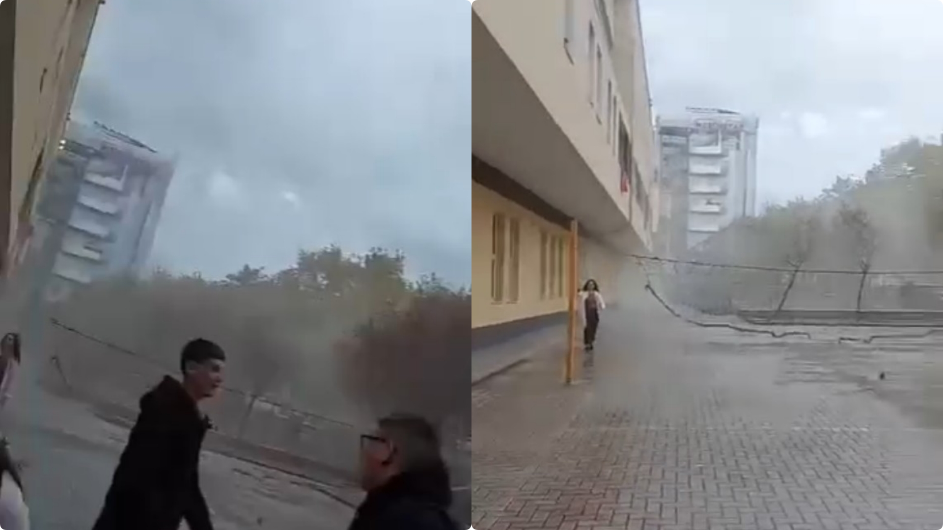 Zjarr pranë shkollës  Ahmet Gashi  në Laprakë