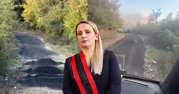 Banorët e Ferr-Shkopetit shtrojnë vetë rrugën: “Majlinda vjen sa për të marrë votat”