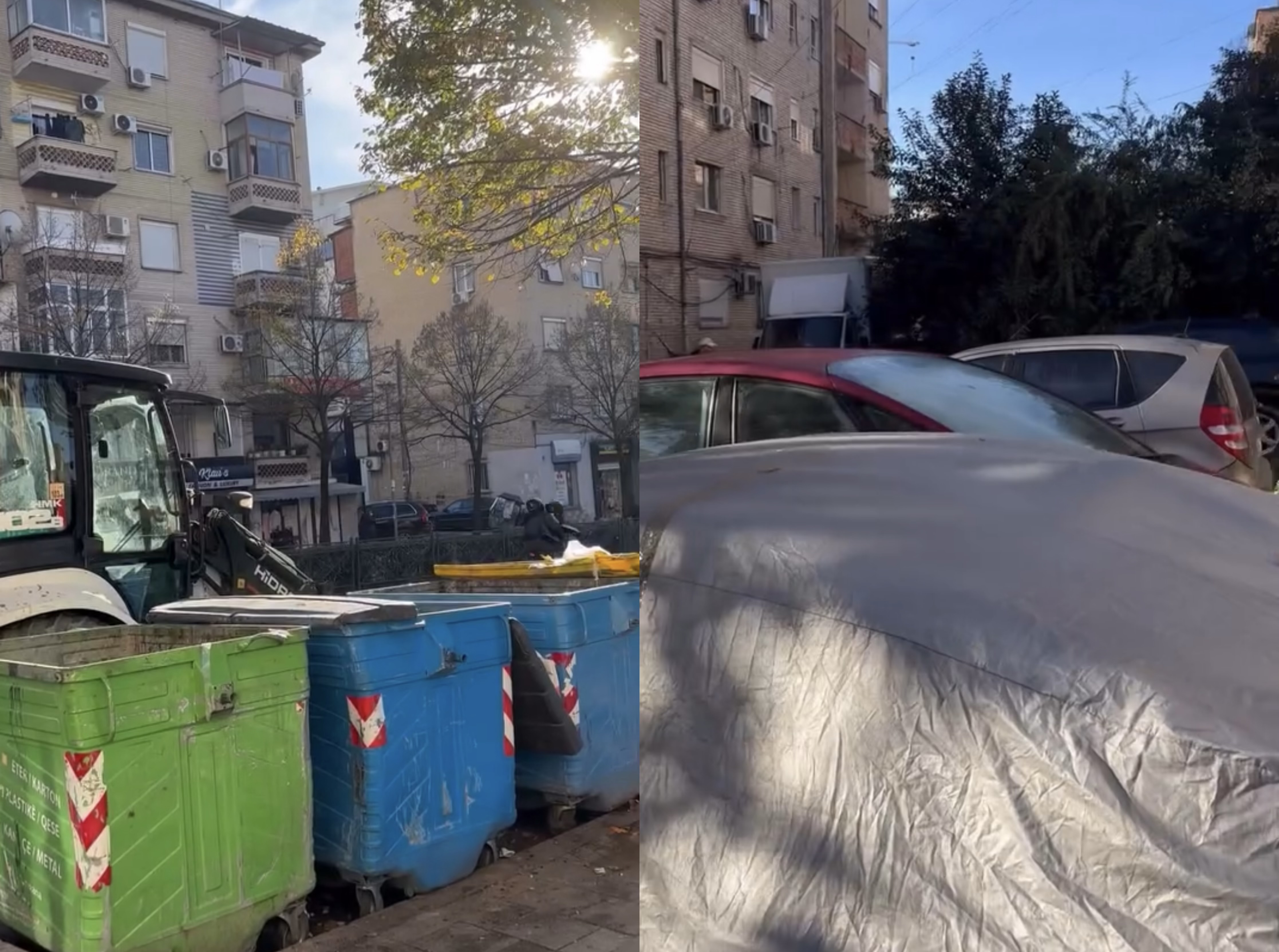 Banorët e Brrylit të shqetësuar: Po na sjellin plehrat nën pallat,  makinat e parkuara s’i heq askush