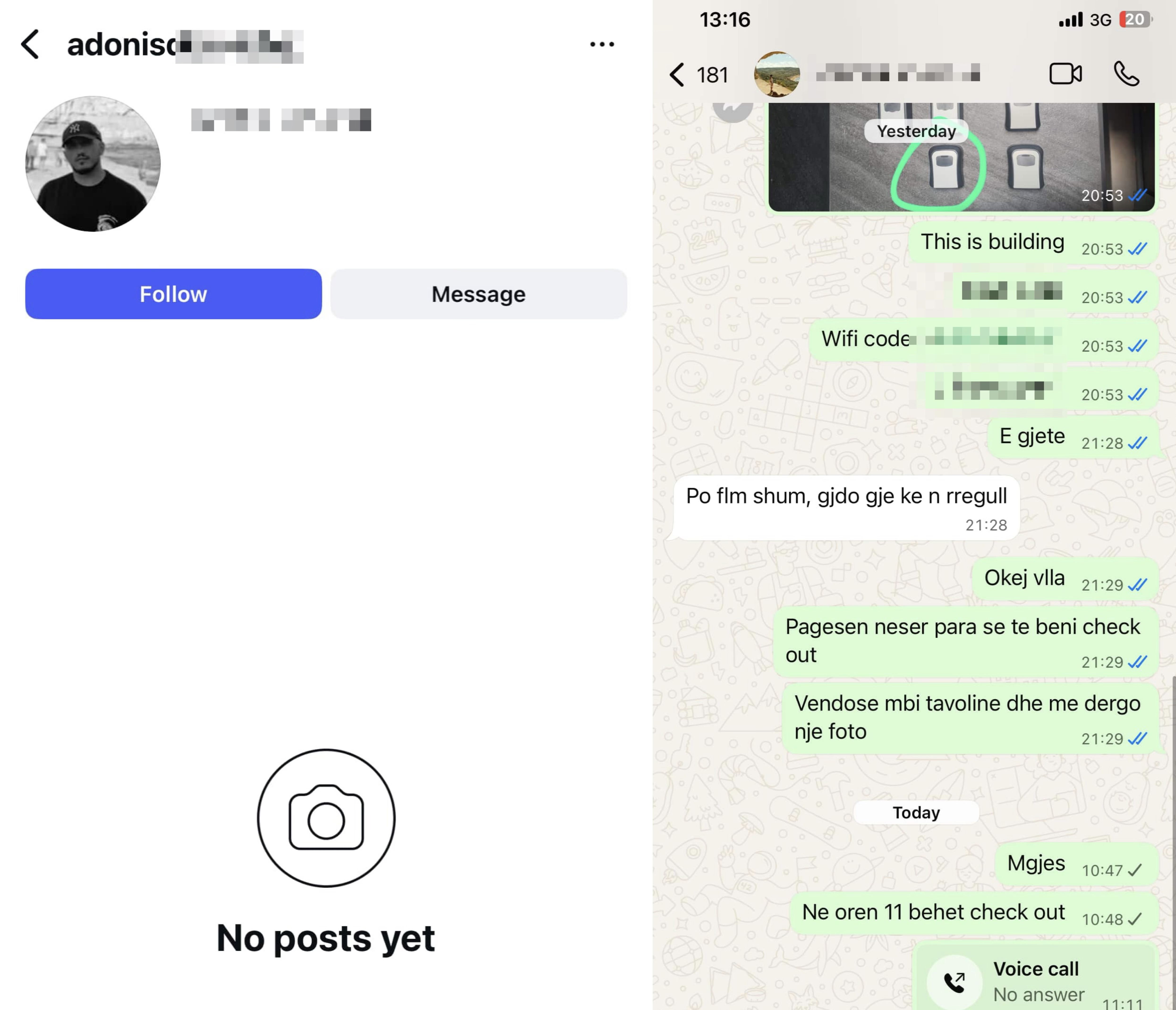 Adonisi nuk paguan 25 € e qirasë së apartamentit, i bën bllok kudo pronarit