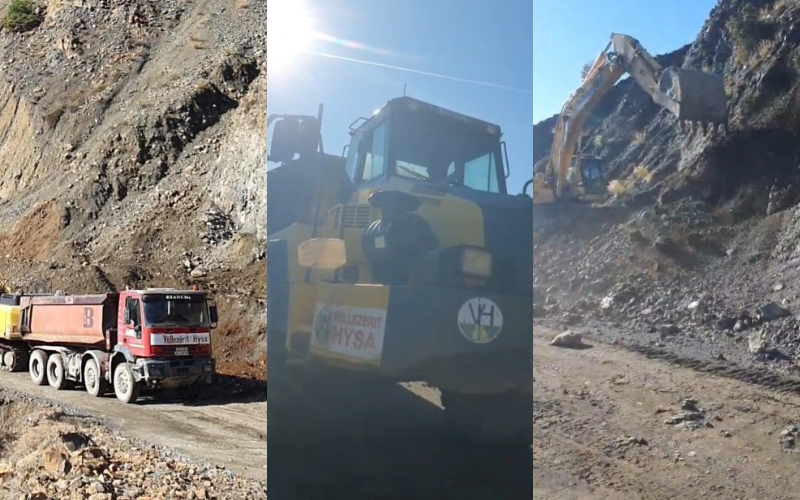 Hidrocentrali i Vëllezërve Hysa Sh.p.k. në Grabovë dëmton toka dhe banesa të banorëve