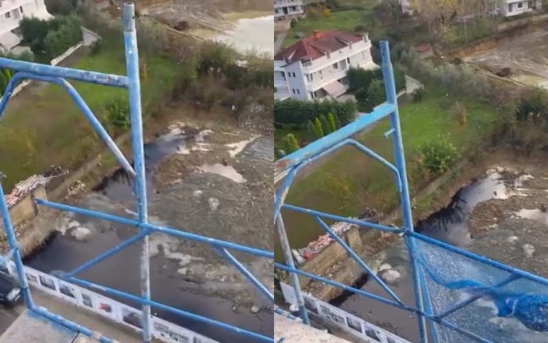 Prej një jave ujërat e zeza po rrezikojnë Paskuqanin  Vetëm ndërtime  asnjë masë për kanalizimet