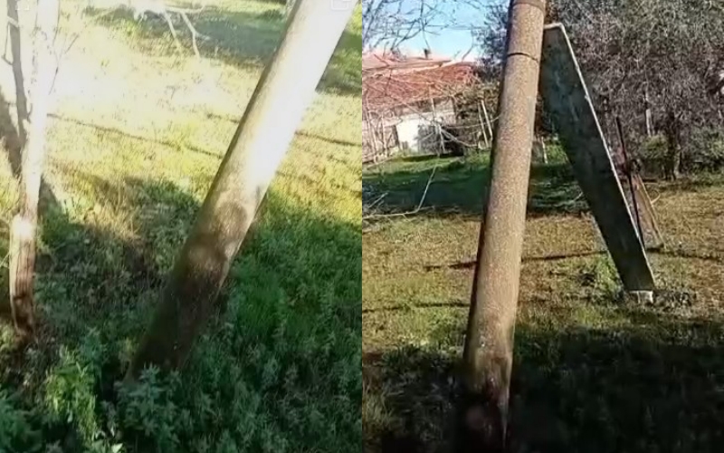 Kavajë  Shtylla e amortizuar e fshatit Bago rrezikon banorët