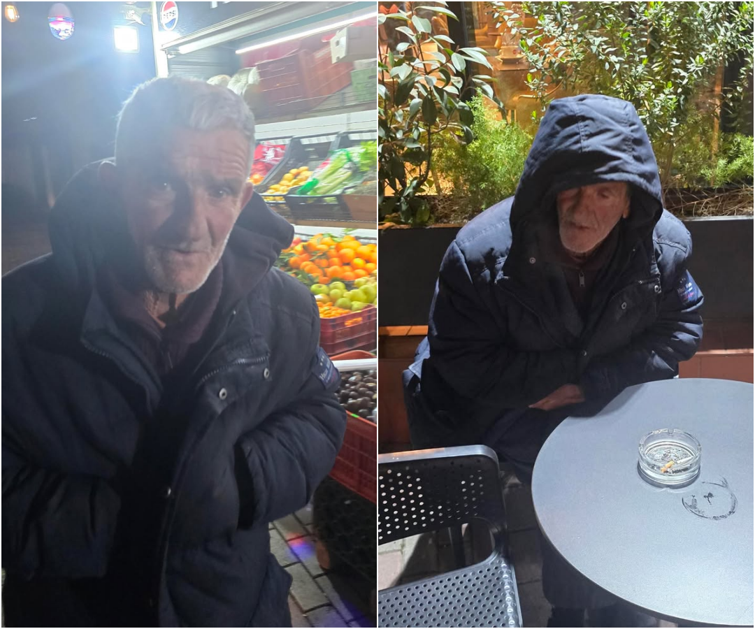Gjendet i humbur një i moshuar në Tiranë, a e njeh dikush?